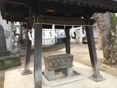 青渭神社の手水舎