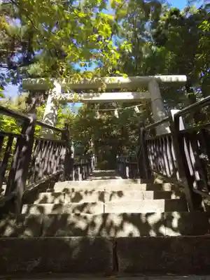 白旗神社(西御門)の鳥居