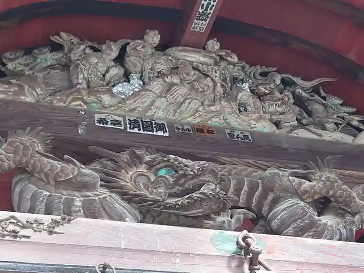 東石清水八幡神社の芸術