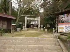 磯部稲村神社の鳥居