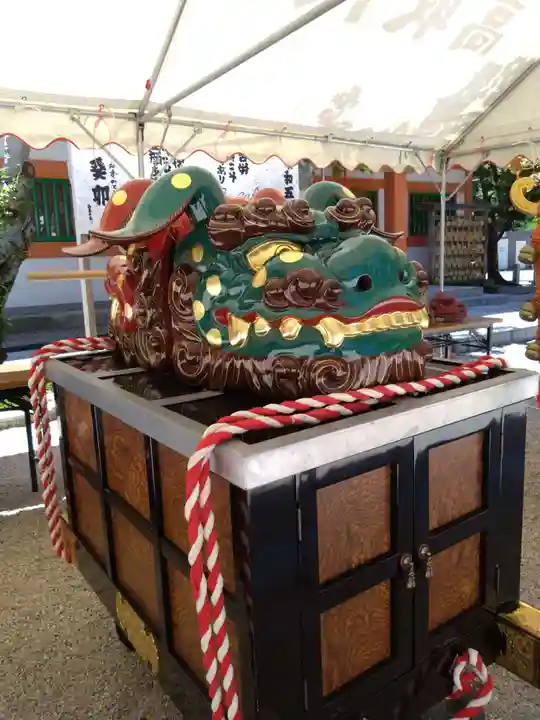 紅葉八幡宮のお祭り