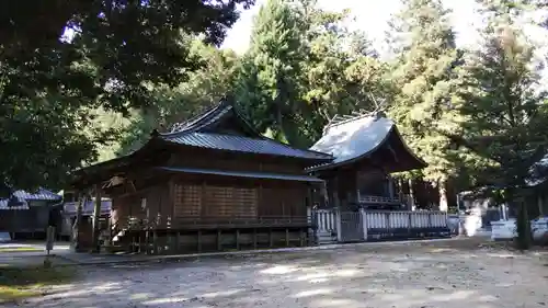 稲田神社の本殿