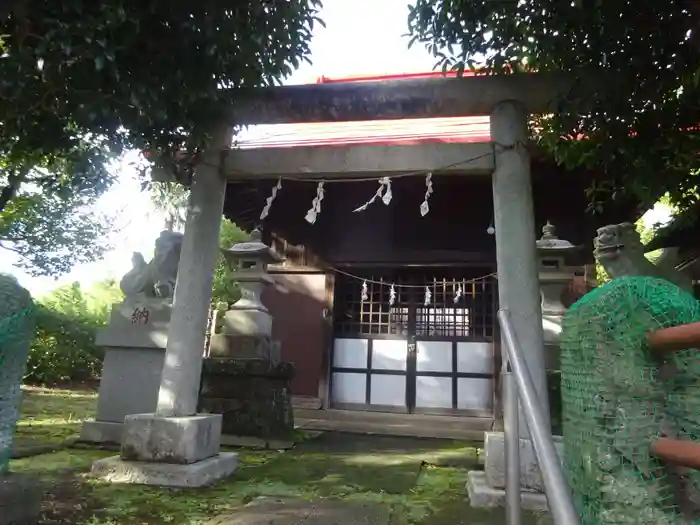 神明神社の本殿