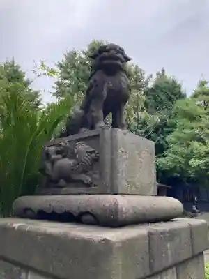 若宮八幡宮 の狛犬