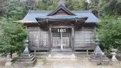 白山神社の本殿・本堂