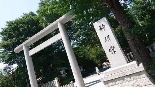 阿佐ヶ谷神明宮の鳥居