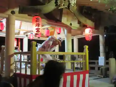 高津宮のお祭り