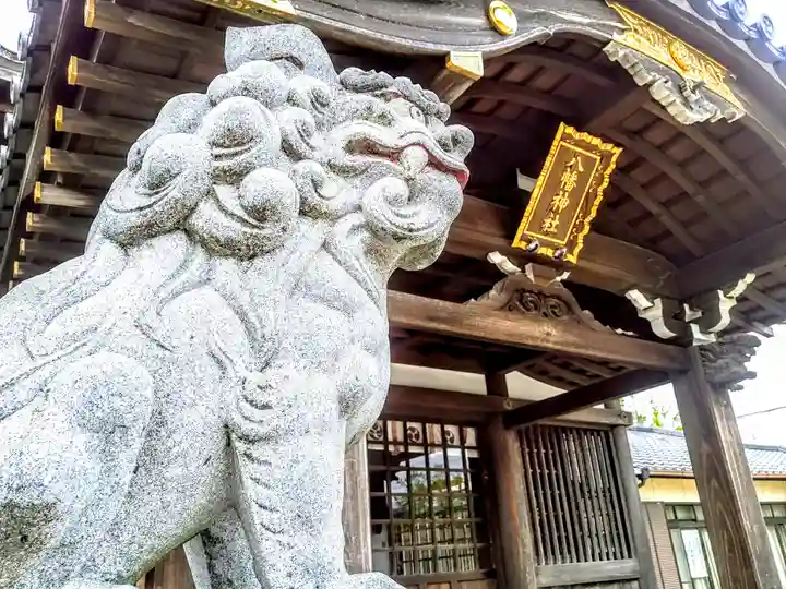 八幡神社(椋岡八幡神社)の狛犬