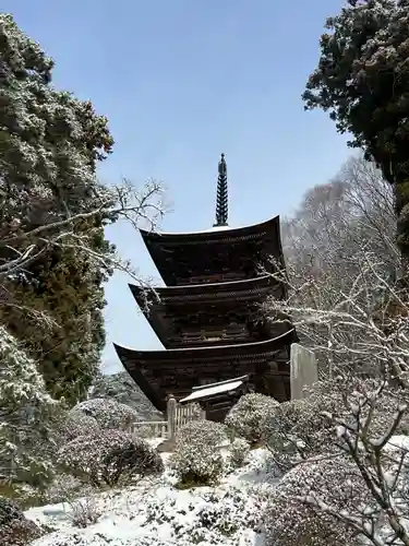 国宝 大法寺の塔