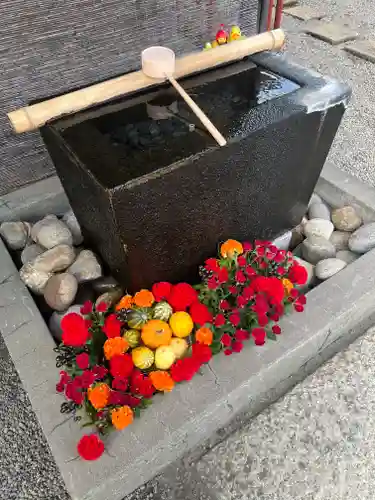 上尾御嶽神社の手水