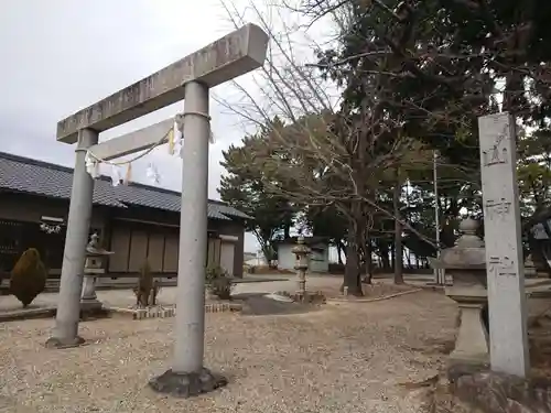 山神社の鳥居