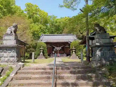 甲斐総社八幡神社の本殿・本堂
