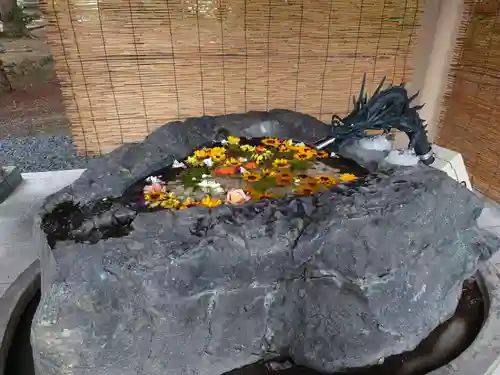 厚別神社の手水舎