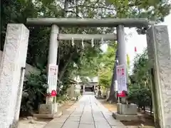 下神明天祖神社の鳥居