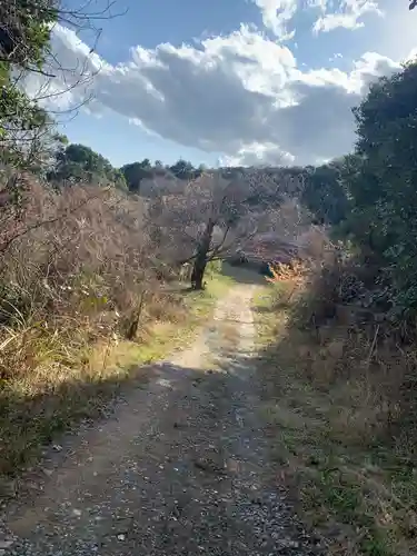 立岩稲荷神社の周辺