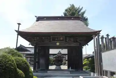 全明寺の山門・神門