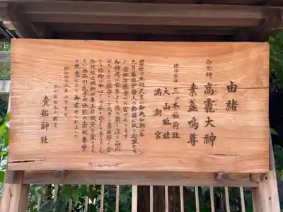 品川貴船神社の歴史