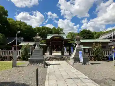 城山八幡宮の山門・神門