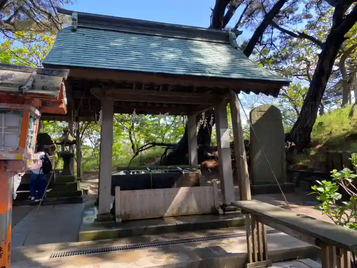 高山稲荷神社の手水舎