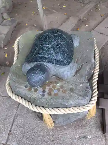 酒列磯前神社の狛犬