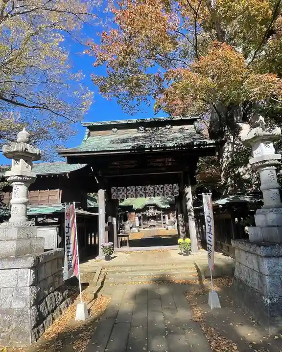 若宮八幡宮の山門・神門