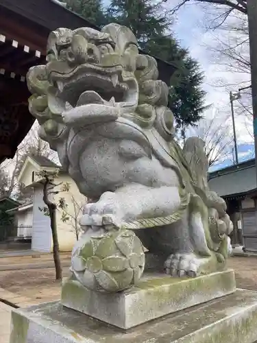 小野神社の狛犬