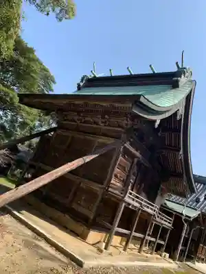 福江八幡宮の本殿・本堂