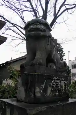 日野八坂神社の狛犬
