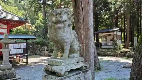 一宮浅間神社の狛犬