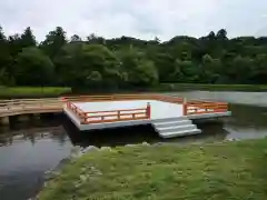 伊勢神宮外宮（豊受大神宮）の庭園