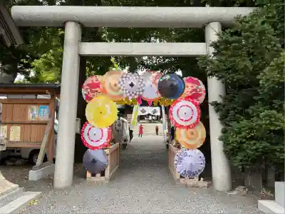 札幌諏訪神社の鳥居