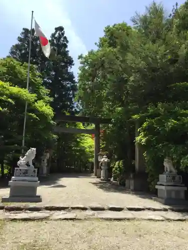  川上山若宮八幡宮の鳥居