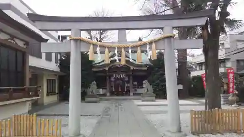 大鳥神社の鳥居