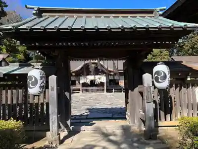 飯野八幡宮の山門・神門