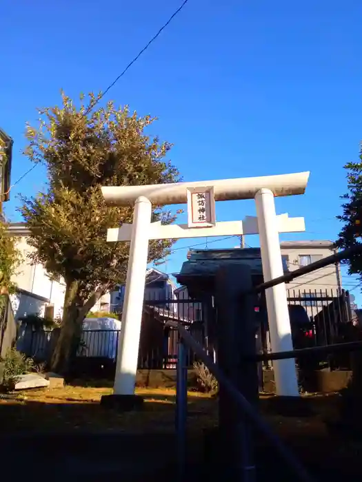 諏訪神社の鳥居