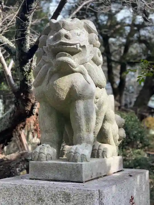 常磐神社の狛犬