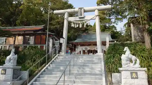 駒宮神社の鳥居