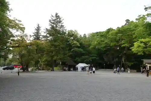 伊勢神宮外宮（豊受大神宮）の景色