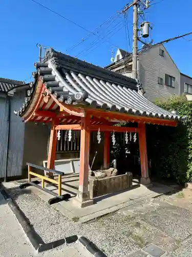 大歳社(住吉大社末社)の手水舎