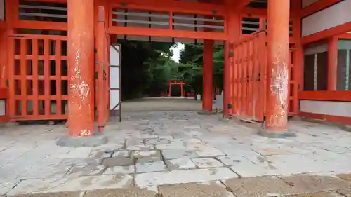 賀茂御祖神社（下鴨神社）の山門・神門