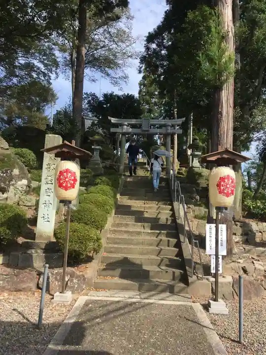 飯部磐座神社の鳥居