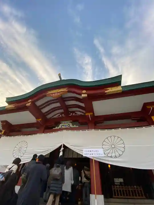 日枝神社の本殿・本堂