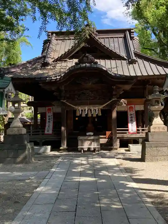 田無神社の本殿・本堂