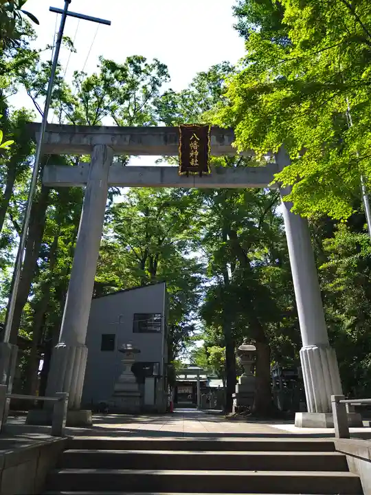 荻窪八幡神社の鳥居