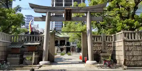 難波神社の鳥居