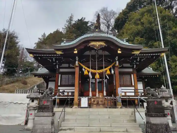 長津田王子神社の本殿・本堂
