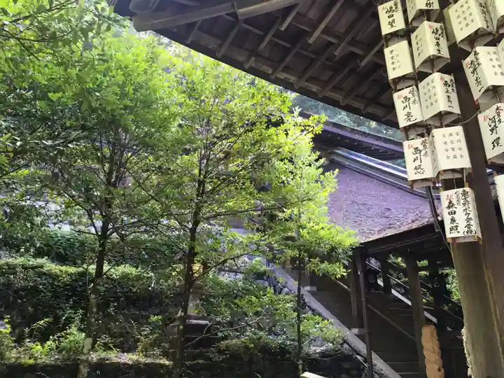 丹生川上神社(中社)の景色