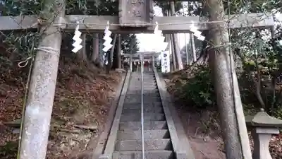 阿久津「田村神社」(郡山市阿久津町)旧社名:伊豆箱根三嶋三社の鳥居
