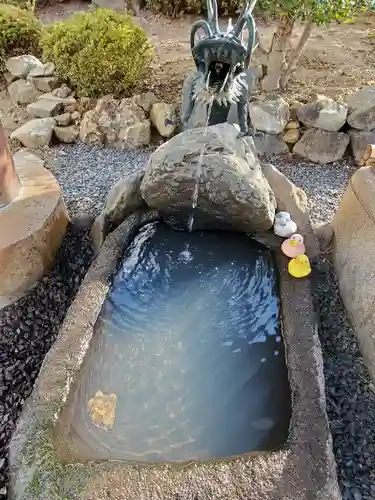 大鏑神社の手水