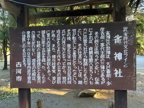 雀神社(茨城県)